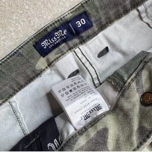 Miss Me Green Camouflage Jeans Women’s